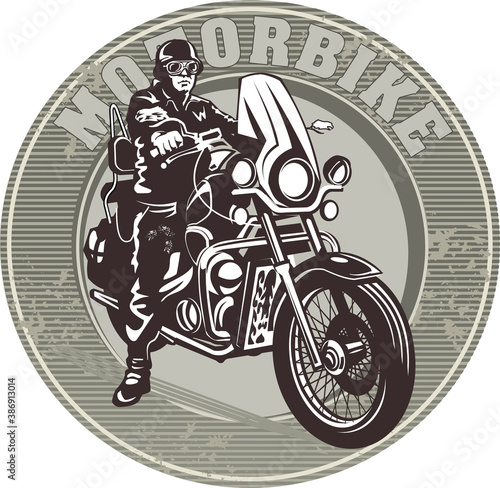man on the motorbike