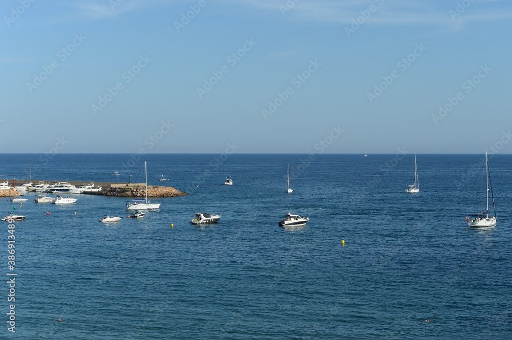 Yacht Marina in Cabo Roig. Costa Blanca. Orihuela. Spain