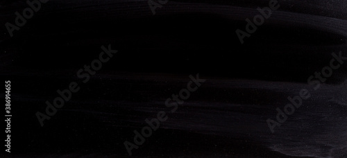 Close up of black dirty chalkboard background