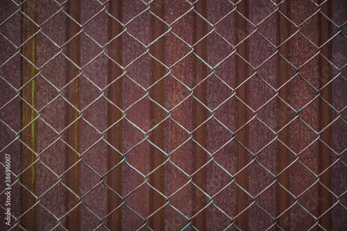 Old rustic steel zinc surface texture and background