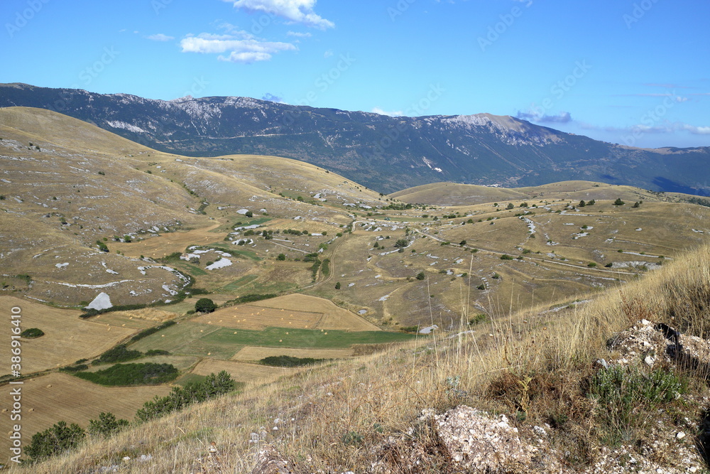 Naklejka premium Panoramic views of the Gran Sasso National Park
