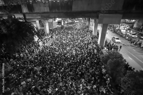 Photography People's protests in Thailand 2020