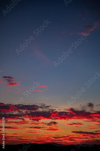 Atardecer rojo