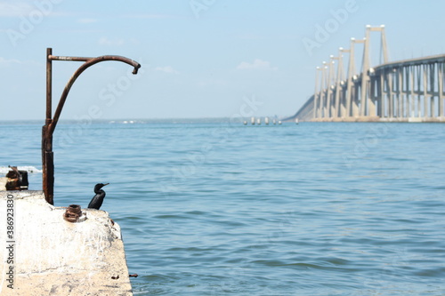 bridge over lake maracaibo
