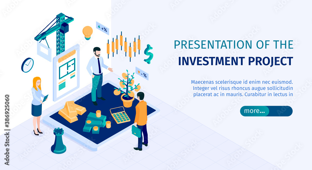 Investment Horizontal Web Banner
