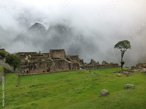 old house in the mountains