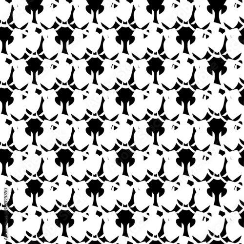 black and white pattern