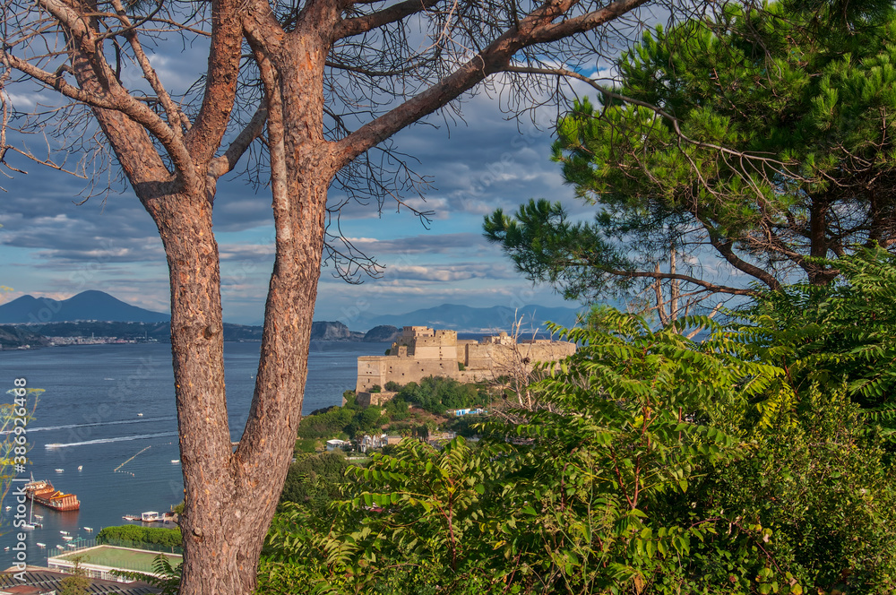 Aragonese Castle in Baia, Pozzuoli, Naples, seat of the archaeological museum of the Phlegraean fields.