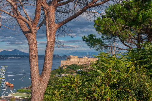Aragonese Castle in Baia, Pozzuoli, Naples, seat of the archaeological museum of the Phlegraean fields. photo