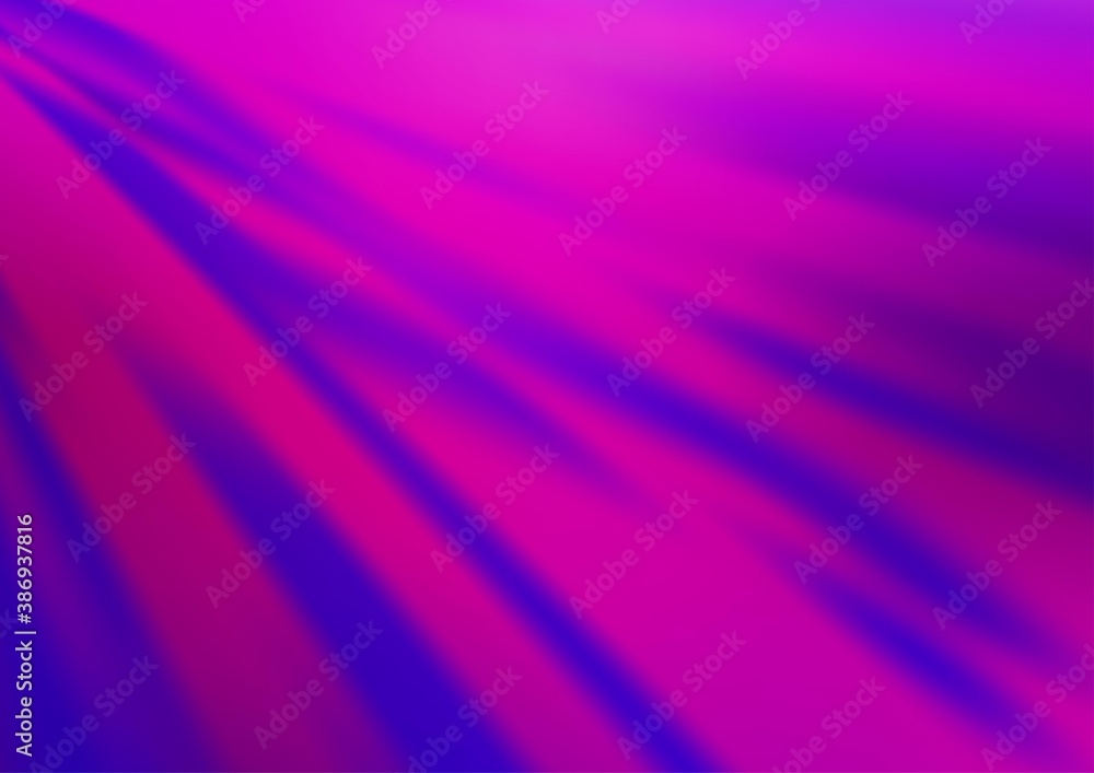 Fototapeta premium Light Purple vector bokeh template.