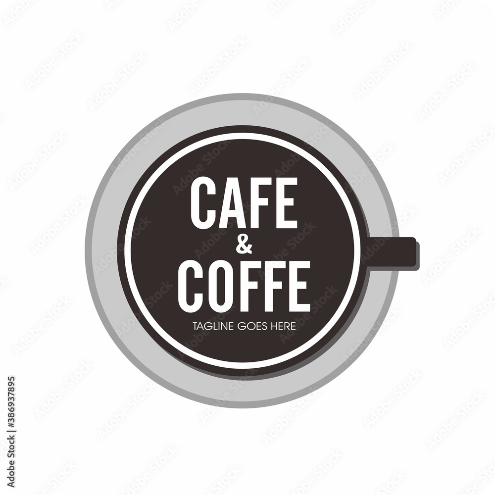 Coffee logo , Coffee cafe design template Coffee logo , Coffee cafe design template