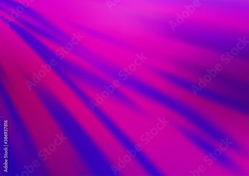 Light Purple vector bokeh template.