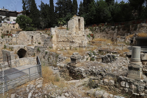 Betesda. Jerusalén. Israel.