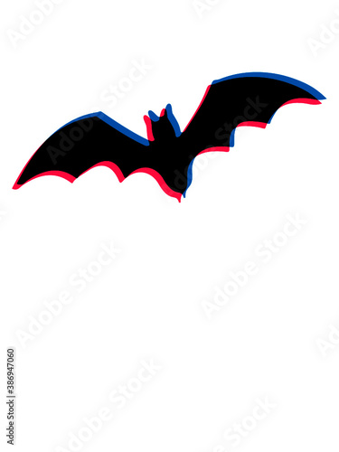 Fliegende Fledermaus 3D 