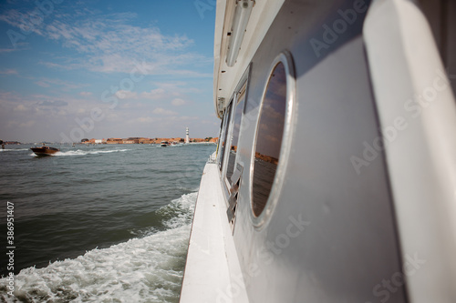Sightseeing boat trip, Venice, Italy © David