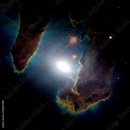 Fotografie Galaxy stars. Elements of this image furnished by NASA