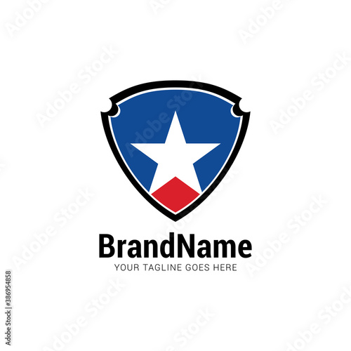Free Download save shield protection technology secure logo icon vector template. - GFXLoad