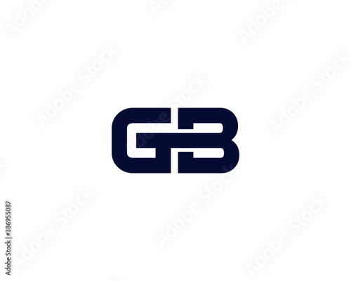 GB BG LETTER LOGO DESIGN VECTOR TEMPLATE. GB BG LOGO DESIGN.