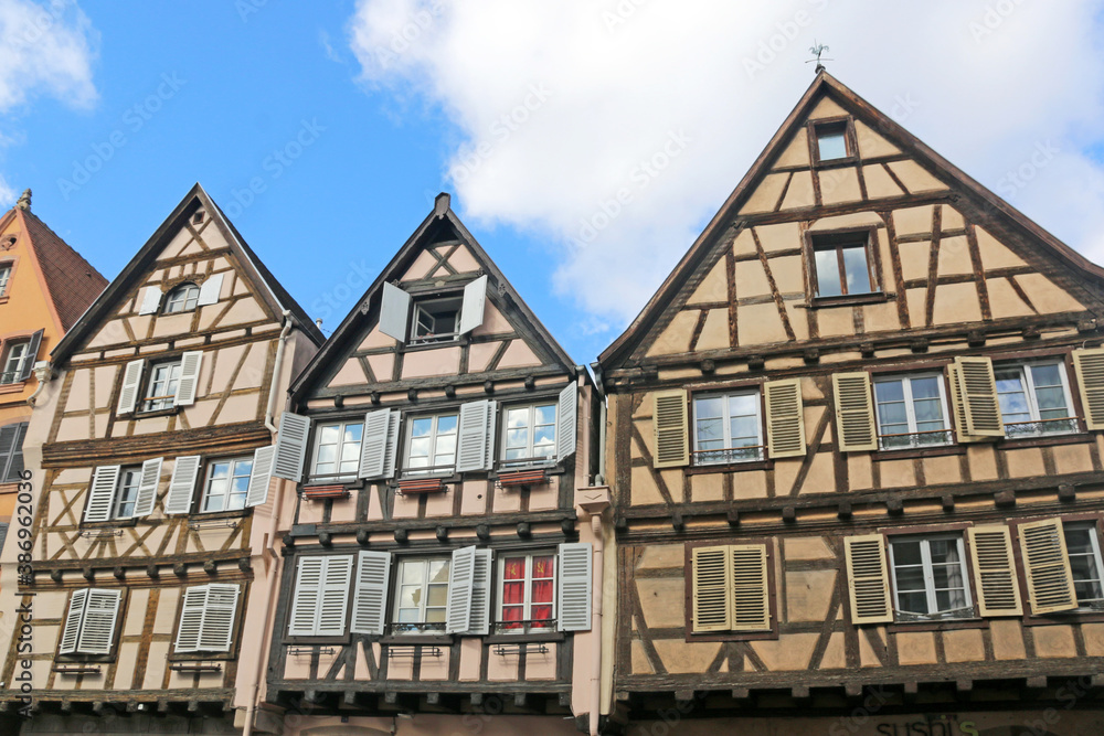 Street in Colmar, Alsace, France