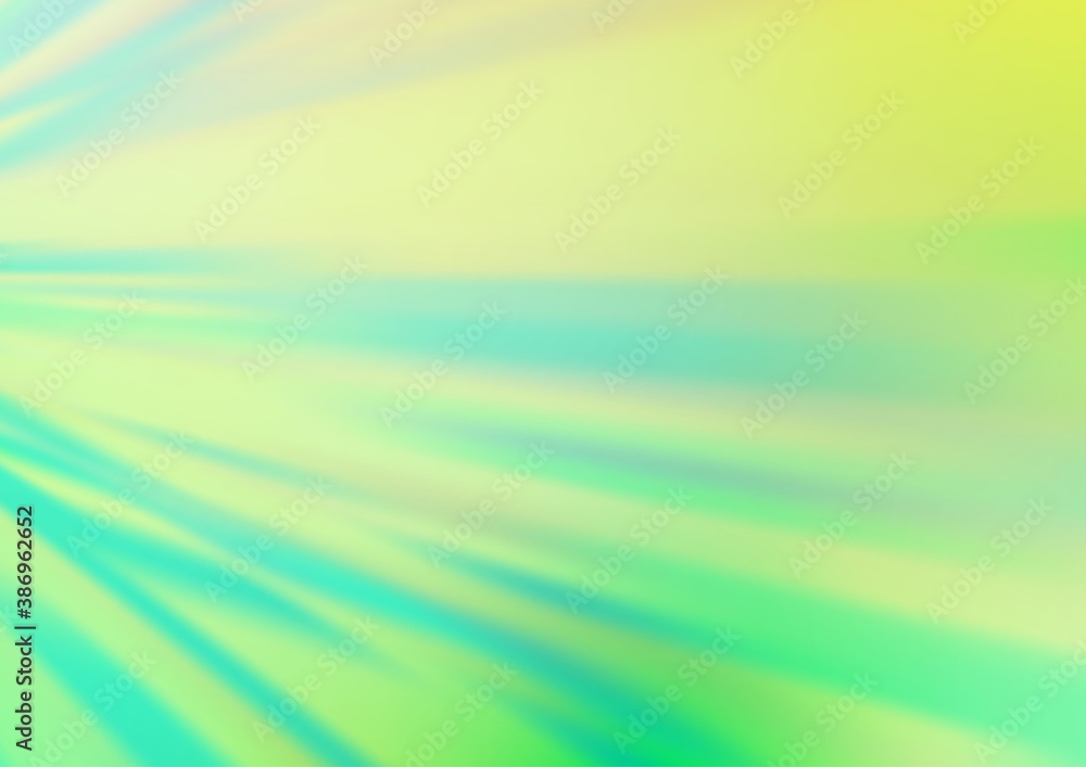 Light Green, Yellow vector backdrop with long lines. Light Green, Yellow vector backdrop with long lines.