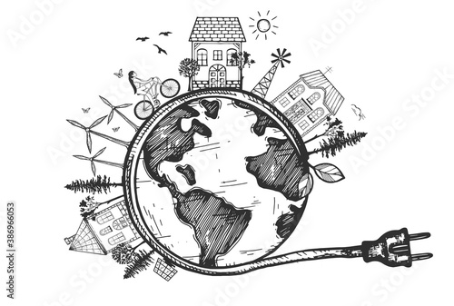 Nature protection for healthy life