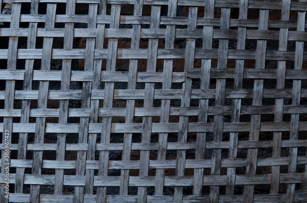 old woven bamboo texture for background old woven bamboo texture for background