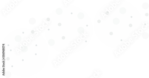 Gray vector background with a pattern of circles with different diameters. Textured template for a web splash in a modern style.