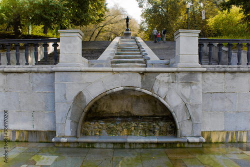 Cascade staircase in Neskuchny garden photo