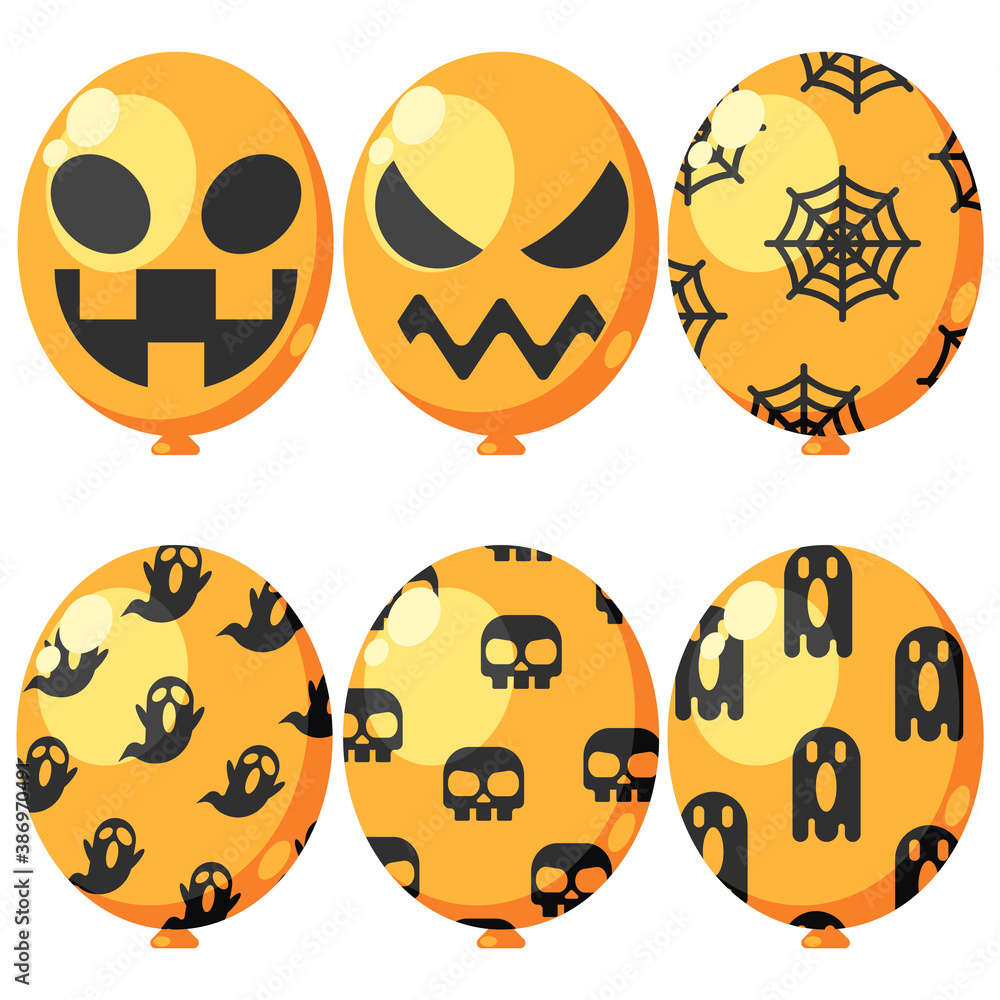 Obraz premium Halloween Baloons