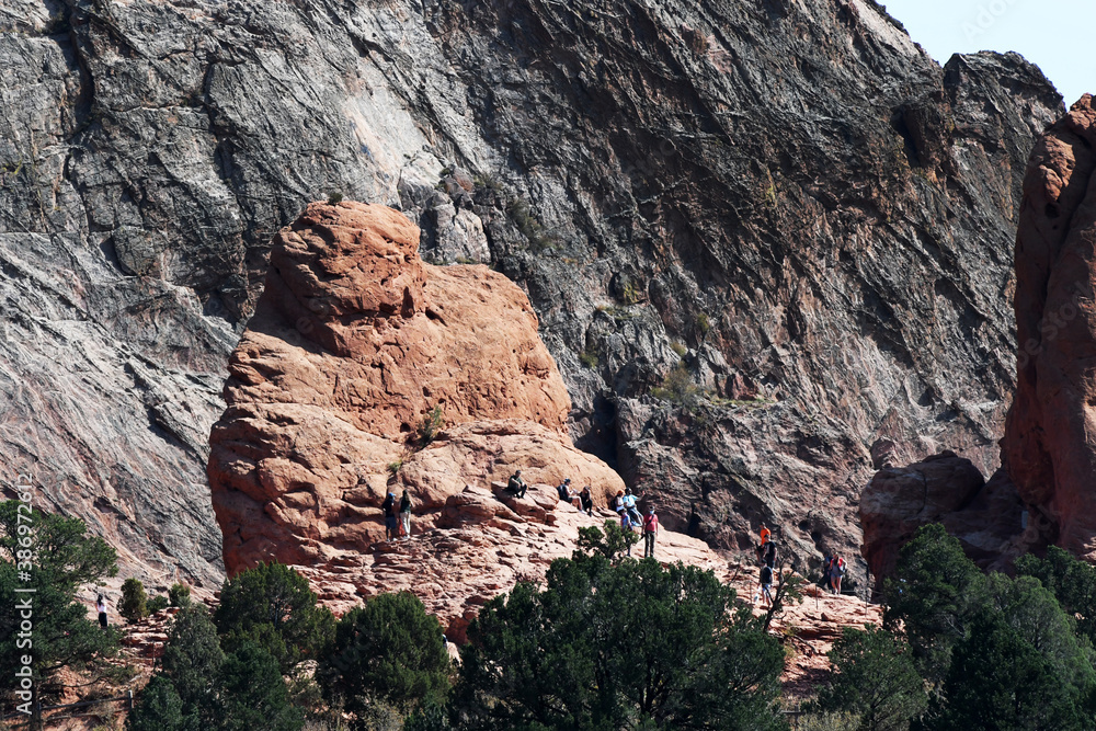 Fototapeta premium GARDEN OF GODS, COLORADA SPRINGS, COLORADA