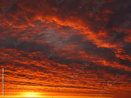 Fototapeta Naklejka Na Ścianę i Meble -  sunset in the sky
