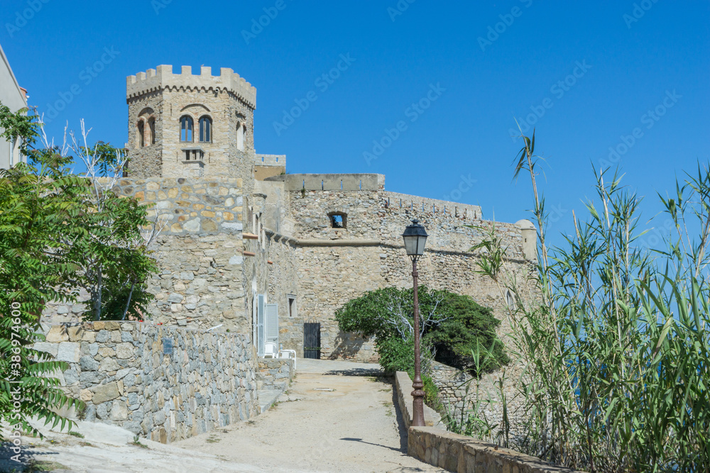 Ehemalige Genuesische Festung in Algajola in der Balagne an der Nordwestküste.
