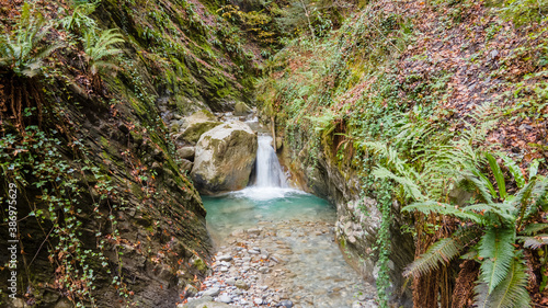 Les Gorges du Chauderon, Montreux, Switzerland. photo