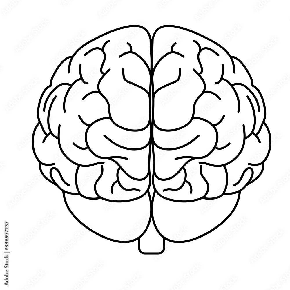 brain human mental health care icon brain human mental health care icon