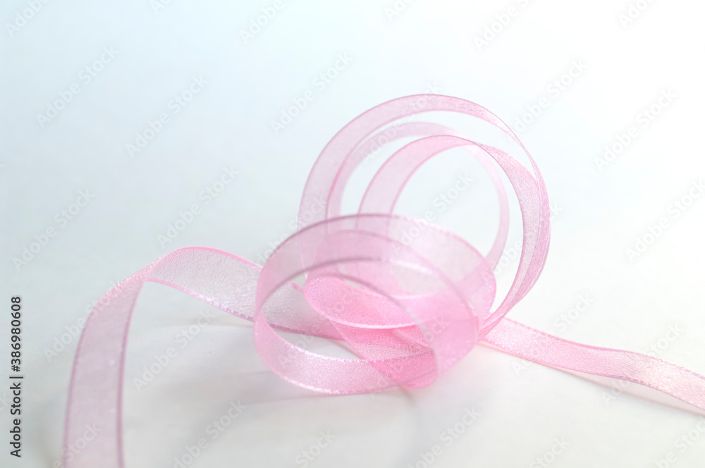 ピンクのリボン ピンクのリボン