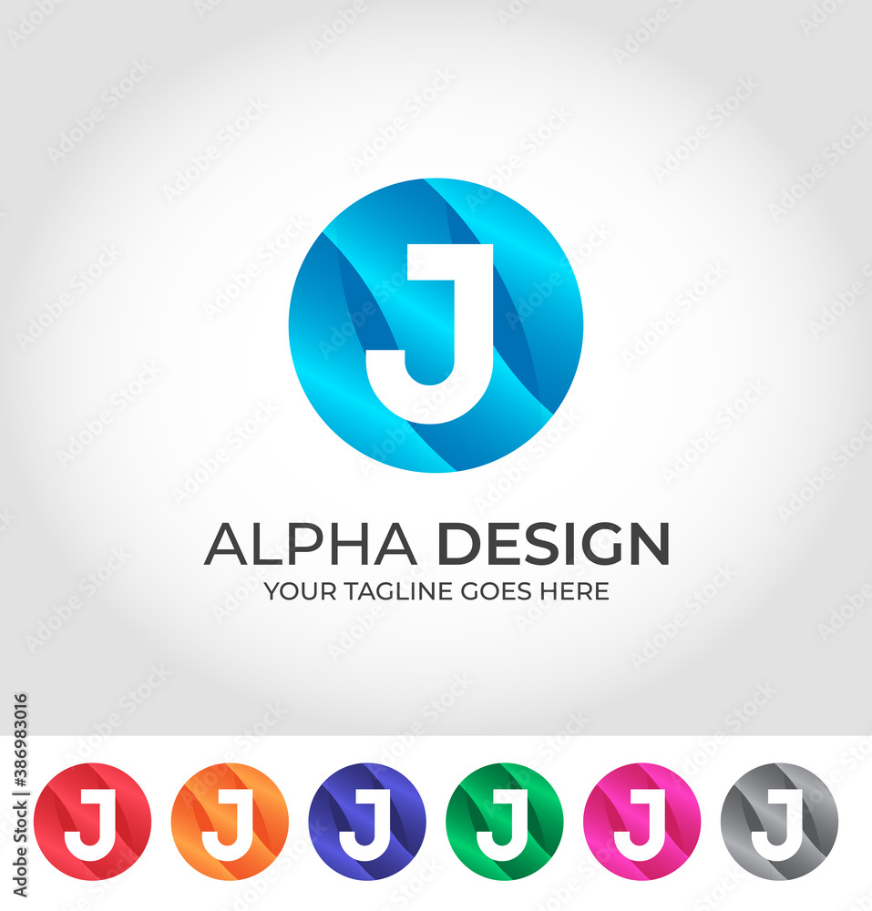 J Alphabet Creative Logo Design Concept J Alphabet Creative Logo Design Concept