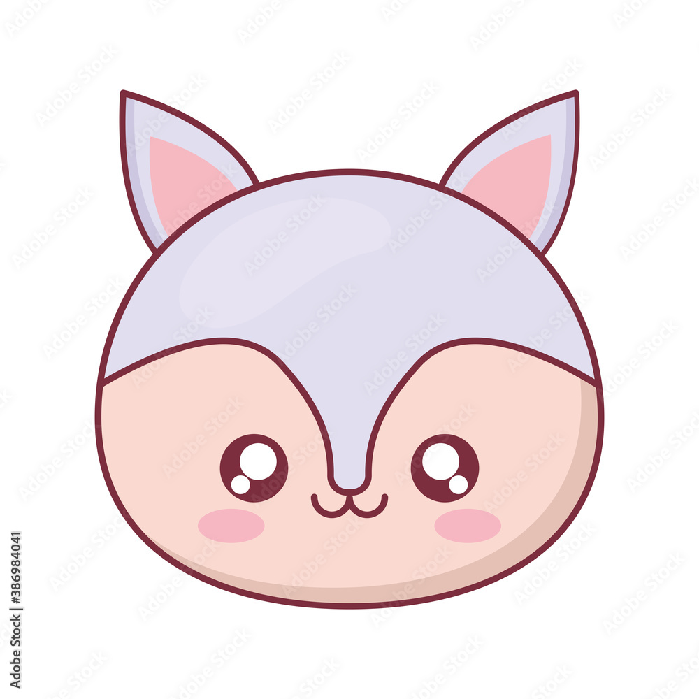 Kawaii cat animal cartoon vector design Kawaii cat animal cartoon vector design
