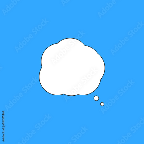 Chat box, meeting, communication business outline web icon isolated on white background EPS Vector