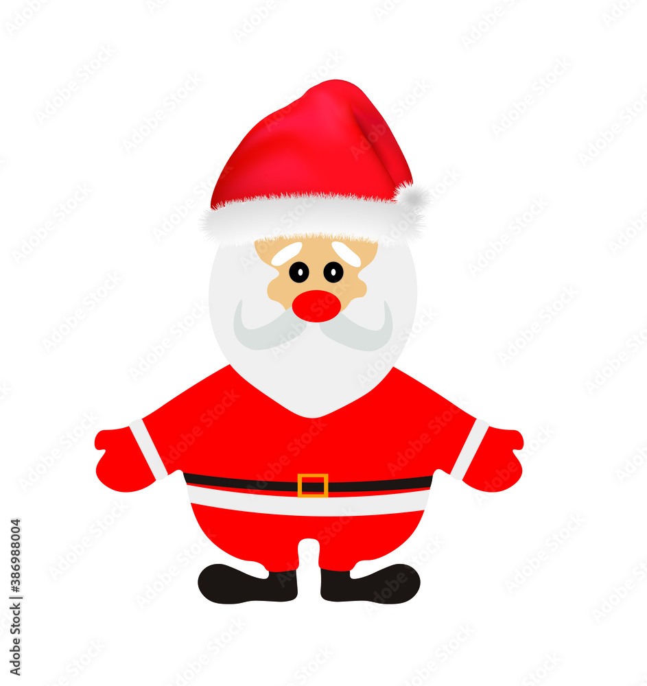 Santa Clause icon. vector illustration Santa Clause icon. vector illustration