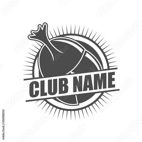 Vector logo, badge, symbol, icon template design with Beetle Theme
