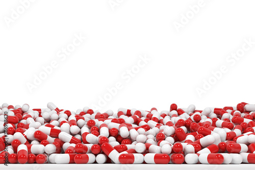 3d Colorful Capsules Array