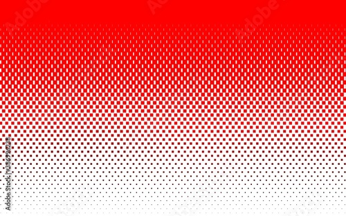 Light Red vector cover in polygonal style.