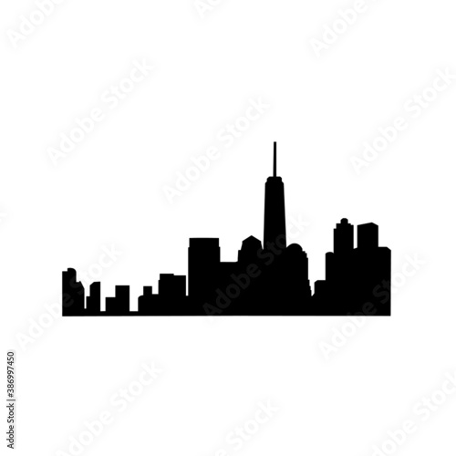 skyline silhouette vector