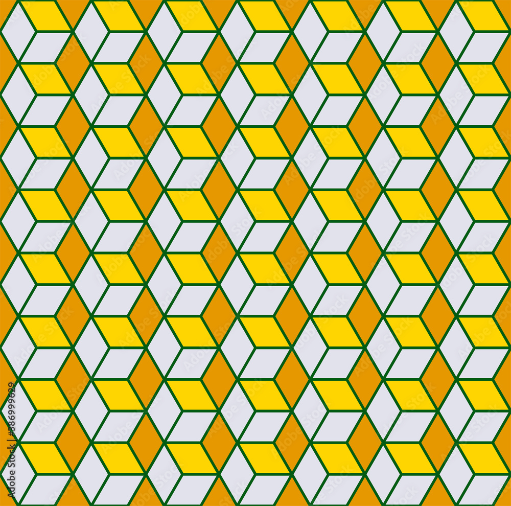 Cube Vector seamless pattern or Modern texture. Cube Vector seamless pattern or Modern texture.