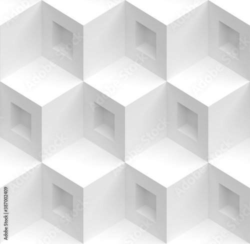 Abstract Structure Background. White Urban Texture
