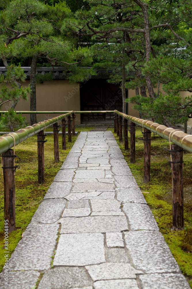 大徳寺高桐院の参道 大徳寺高桐院の参道