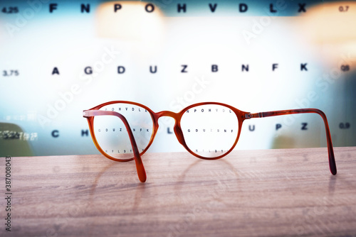 Photography Glasses that correct eyesight from blurred to sharp.