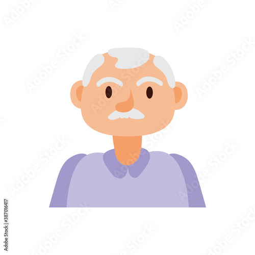 old man person avatar character