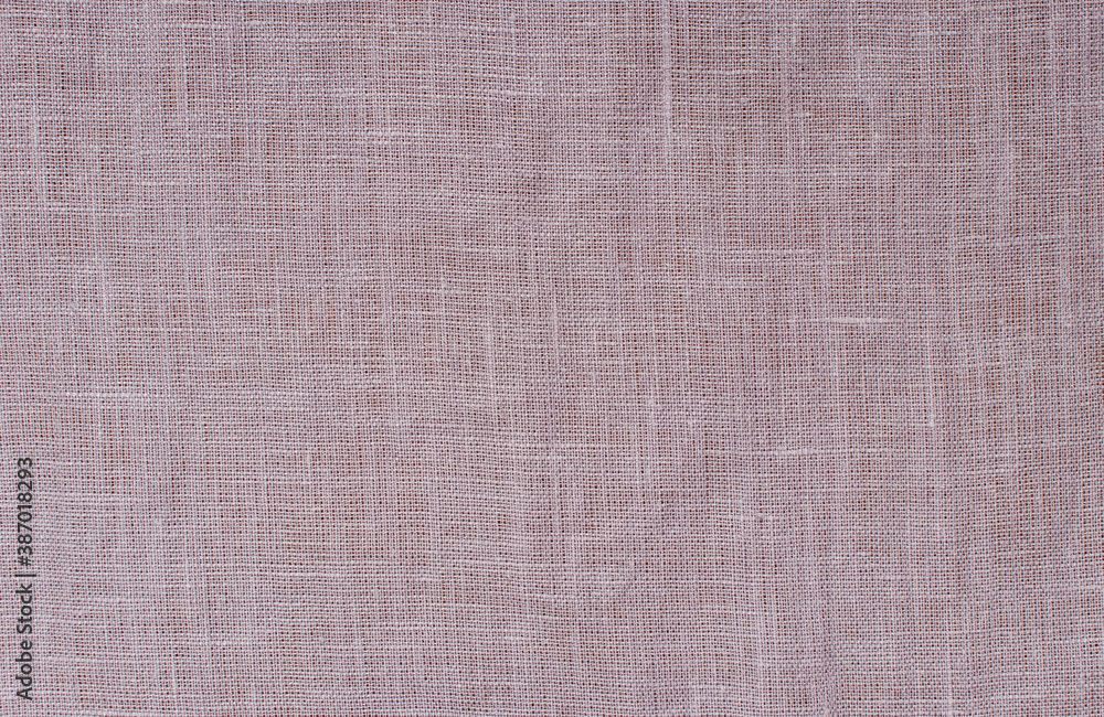 Fototapeta premium Pale pink breezy linen fabric texture