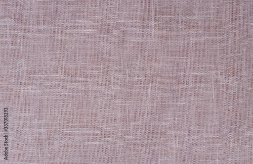Pale pink breezy linen fabric texture